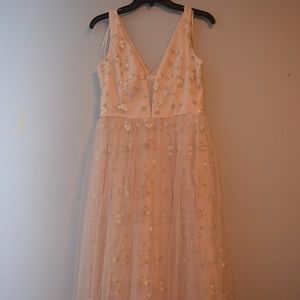 Light Pink with Floral Pattern